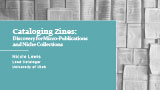 Cataloging Zines 